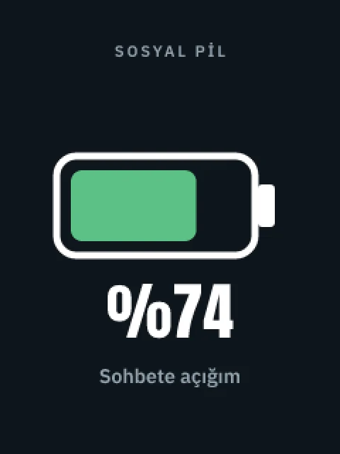 Sosyal pil ekranı
